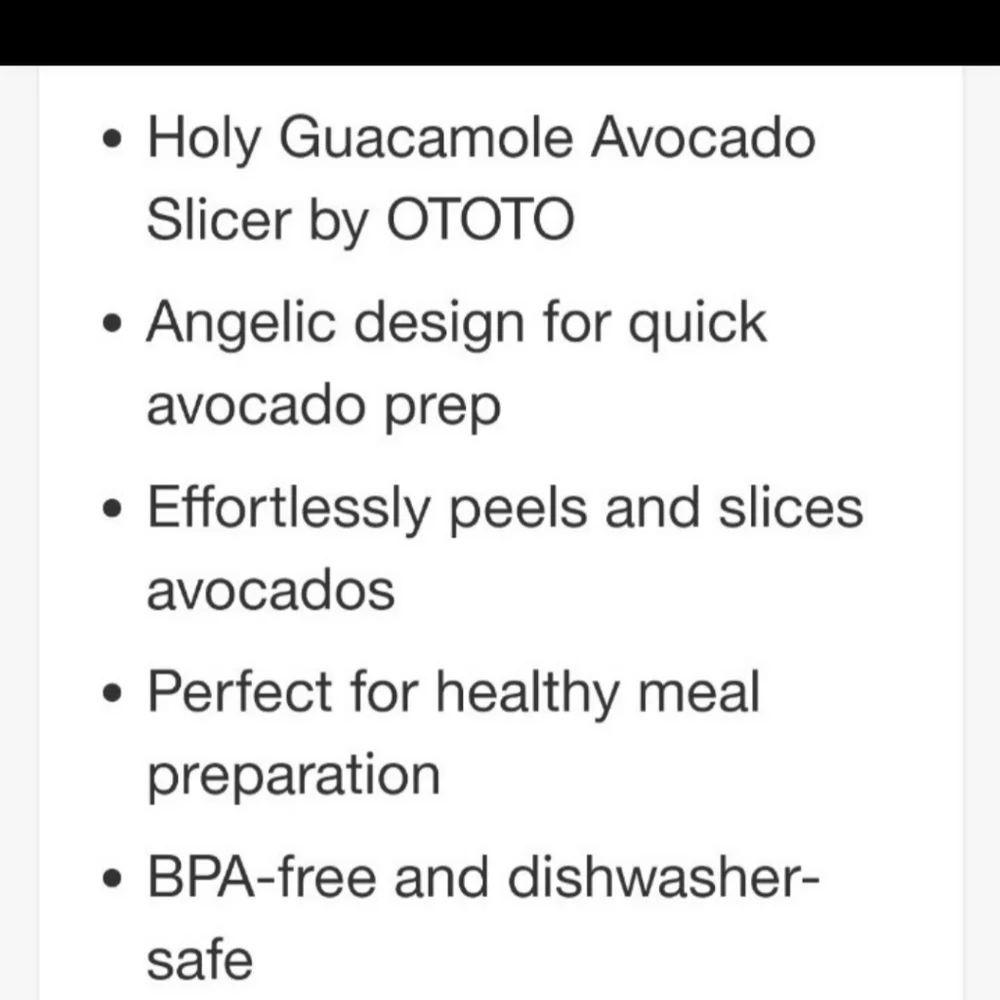 Holy Guacamole Avocado Peeler and Slicer - BPA Free by Ototo BNWT 5☆ RETIRED